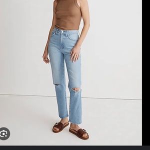 Madewell the perfect vintage straight jeans